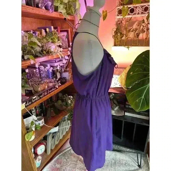 BCBG l Generation Spaghetti Strap Purple Dress l SIZE SMALL - Picture 5 of 8